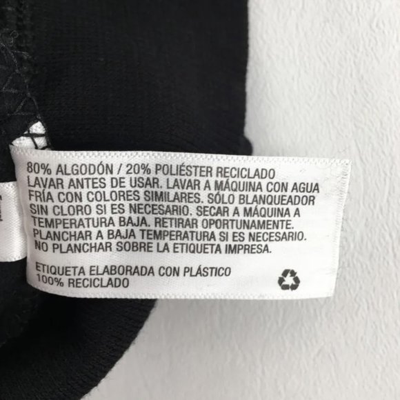 NWT Kid's Cat & Jack Unisex Black Hoodie Full Zip Long Sleeve Sweatshirt S 6/7 - Picture 3 of 4